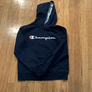 Navy champion hoodie
